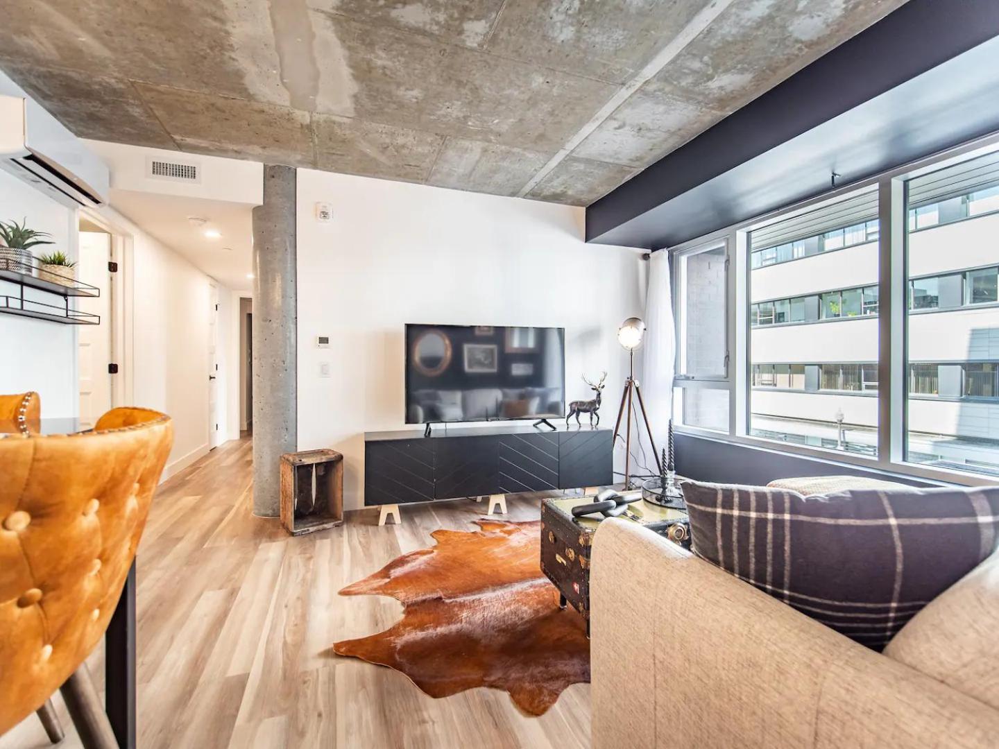 Quebec, Rustique Chic En Ville, Piscine Sur Le Toit Pour 2 A 6 Invites Exteriör bild
